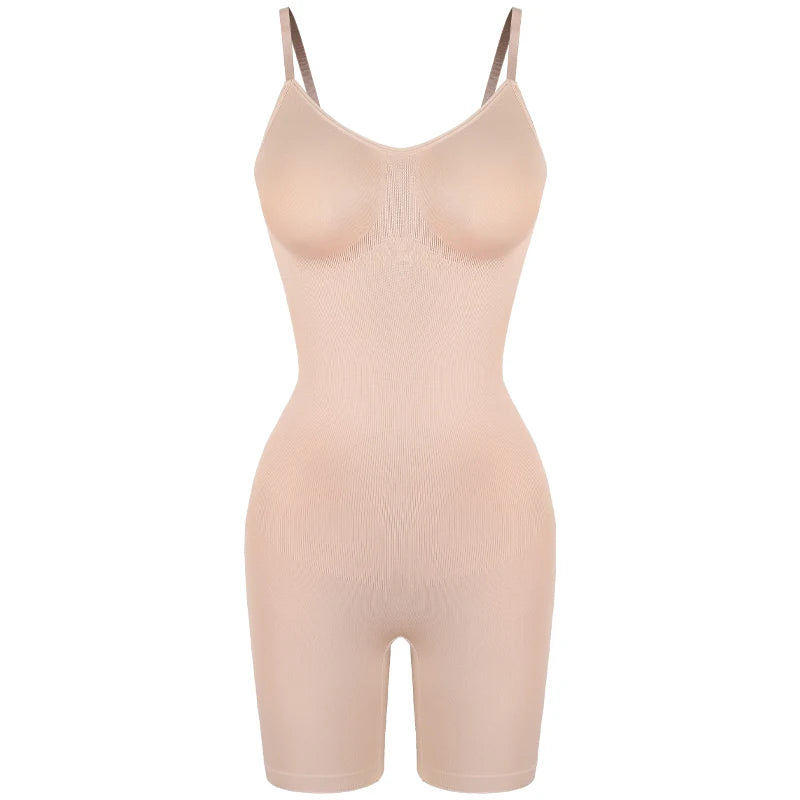 Full Body Shapewear Bodysuit – Tummy Control, Anti-Chafing & Butt Lifter
