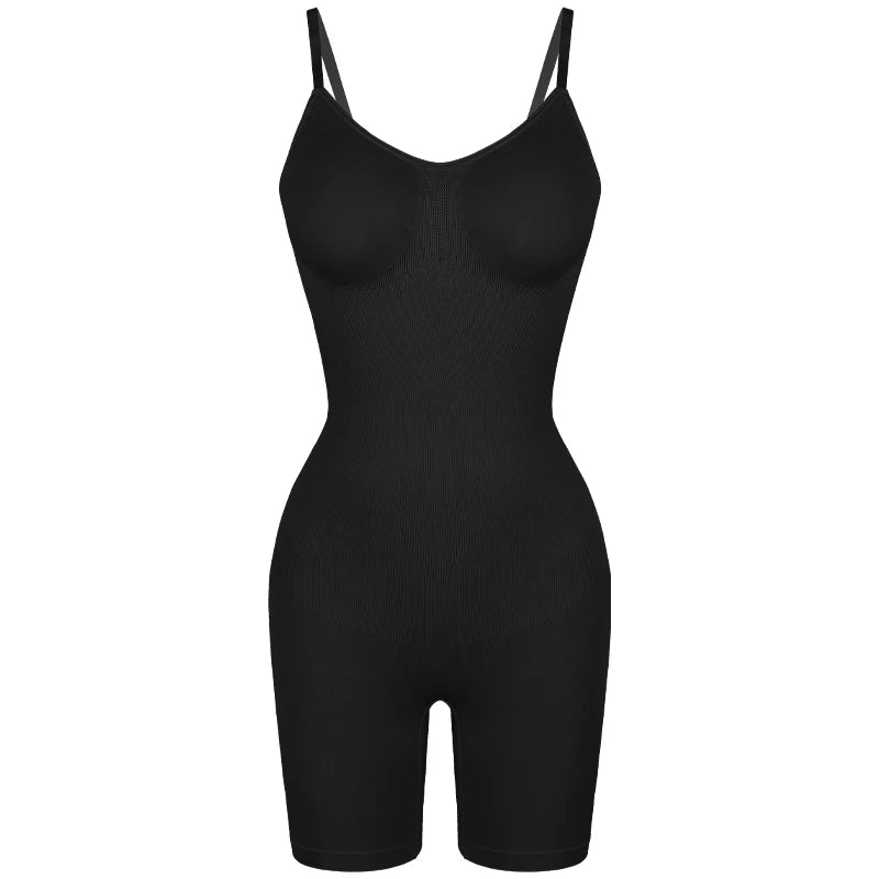 Full Body Shapewear Bodysuit – Tummy Control, Anti-Chafing & Butt Lifter