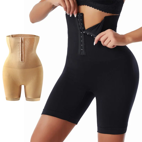 High Waist Shaping Shorts – Smooth Tummy & Invisible Under Clothes