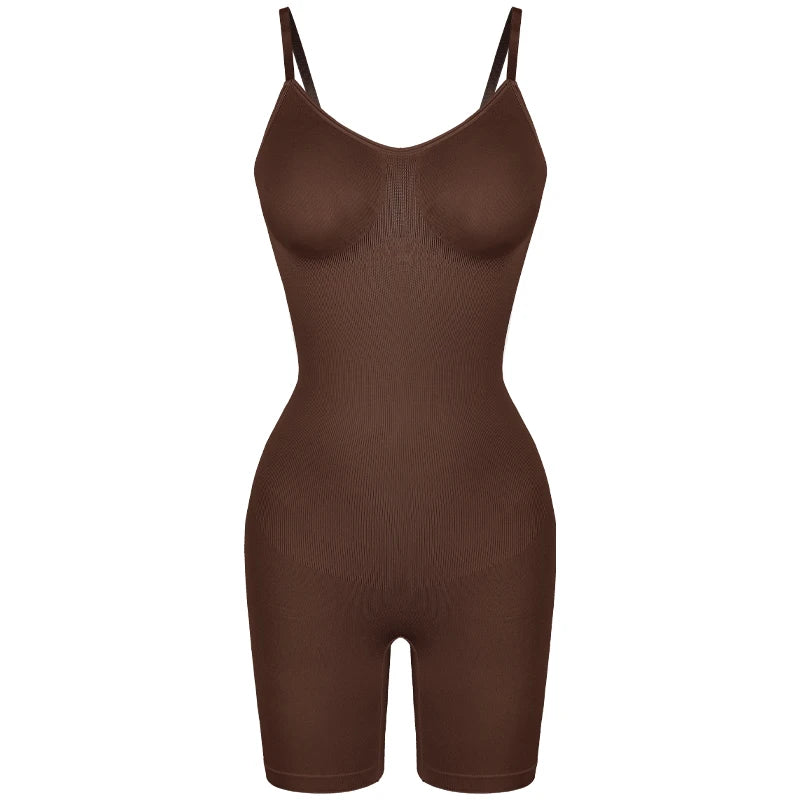 Full Body Shapewear Bodysuit – Tummy Control, Anti-Chafing & Butt Lifter